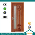 Customize PVC Wood MDF Door with Glass for Houses Projects